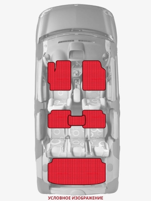 ЭВА коврики «Queen Lux» комплект для Citroen Berlingo (2G)
